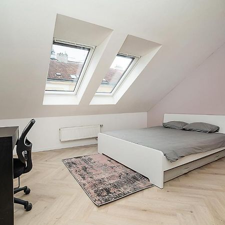 Big 4-Bedroom Flat, Terrace With Great Vitkov View 布拉格 外观 照片