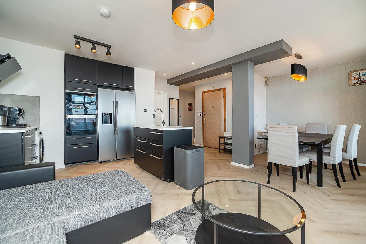 Big 4-Bedroom Flat, Terrace With Great Vitkov View 布拉格 外观 照片