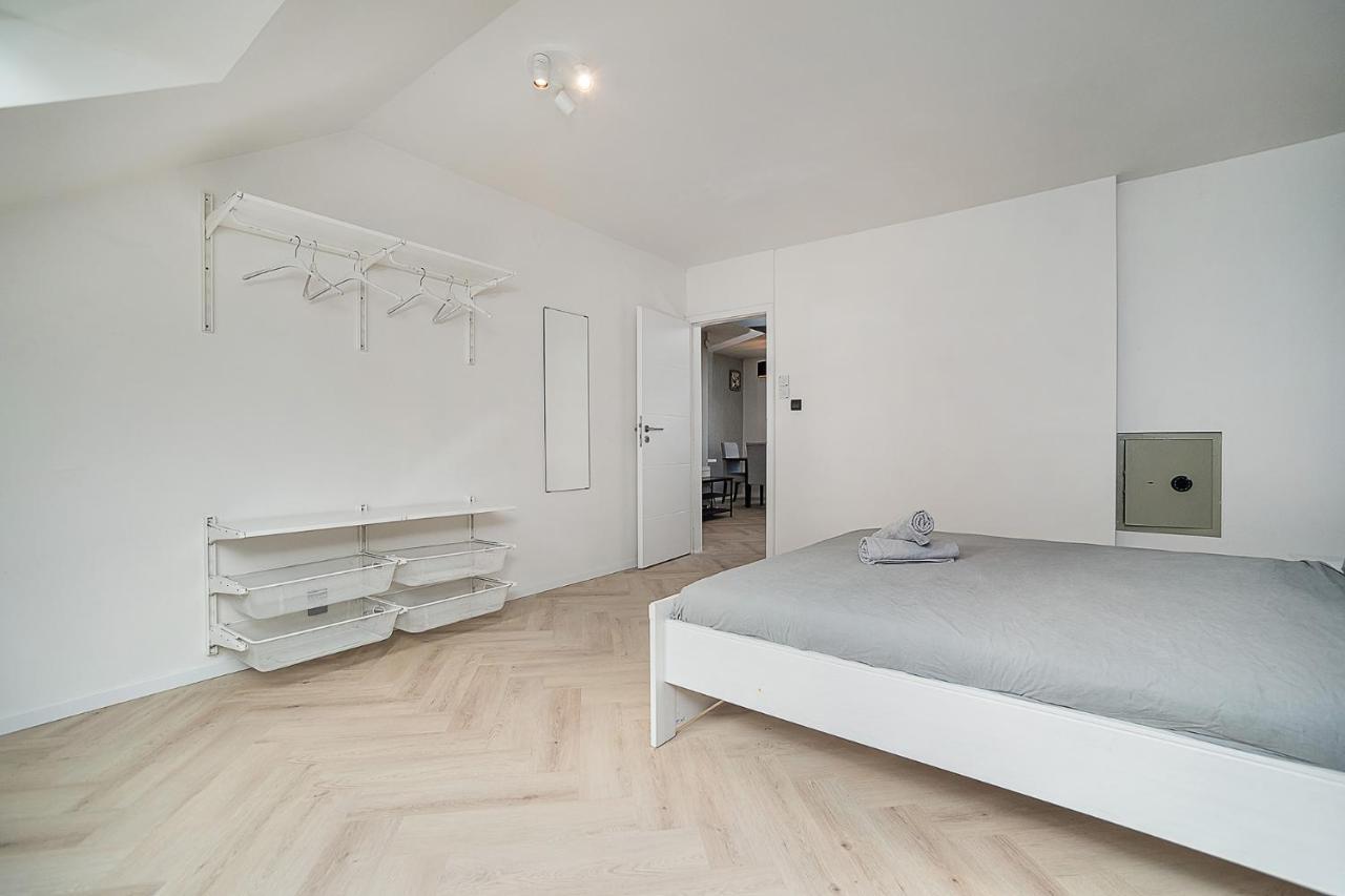 Big 4-Bedroom Flat, Terrace With Great Vitkov View 布拉格 外观 照片